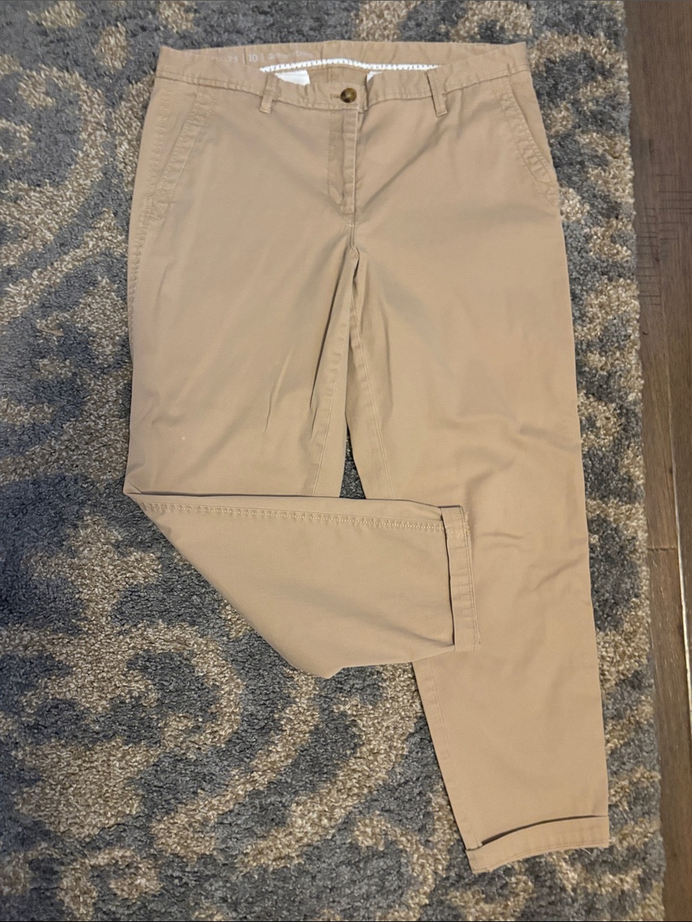 Talbots Girlfriend Chinos in Khaki